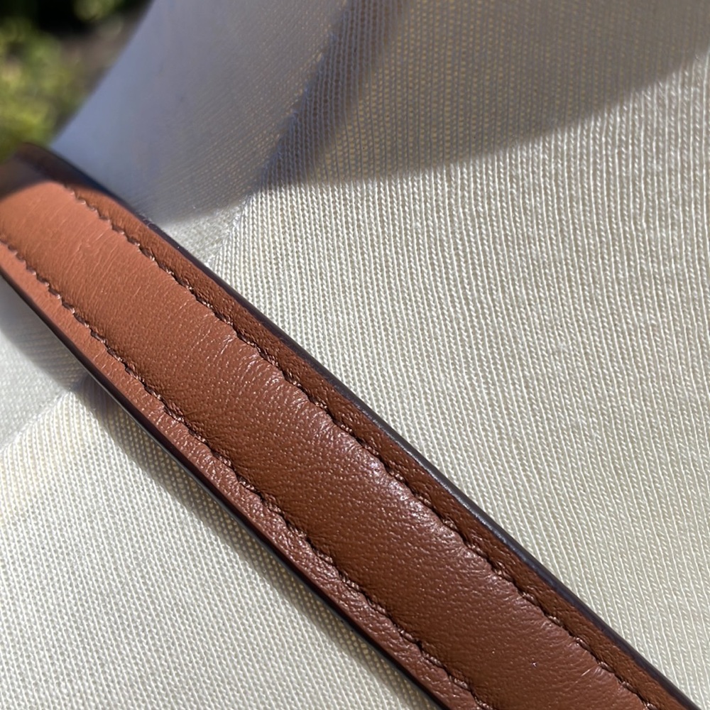 COACH (NEW) Varsity Stripe File Bag in Signature Coated Canvas (F38402) - Picture 7 of 10